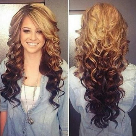 Blond gold haare