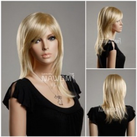 Blonde mittellange haare