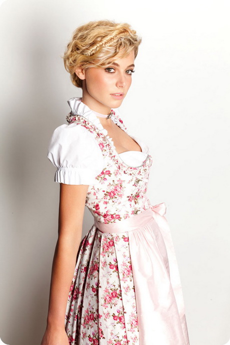 Dirndl frisuren kurze haare