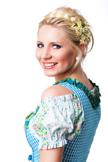 Frisuren dirndl einfach