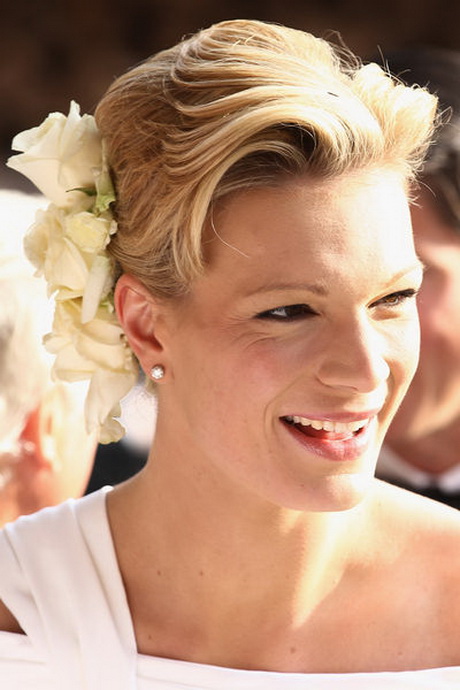 Frisuren hochzeit kurze haare