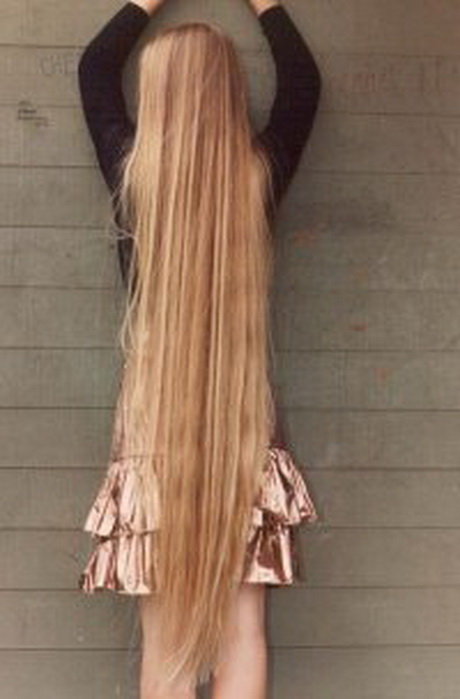 Ganz lange haare