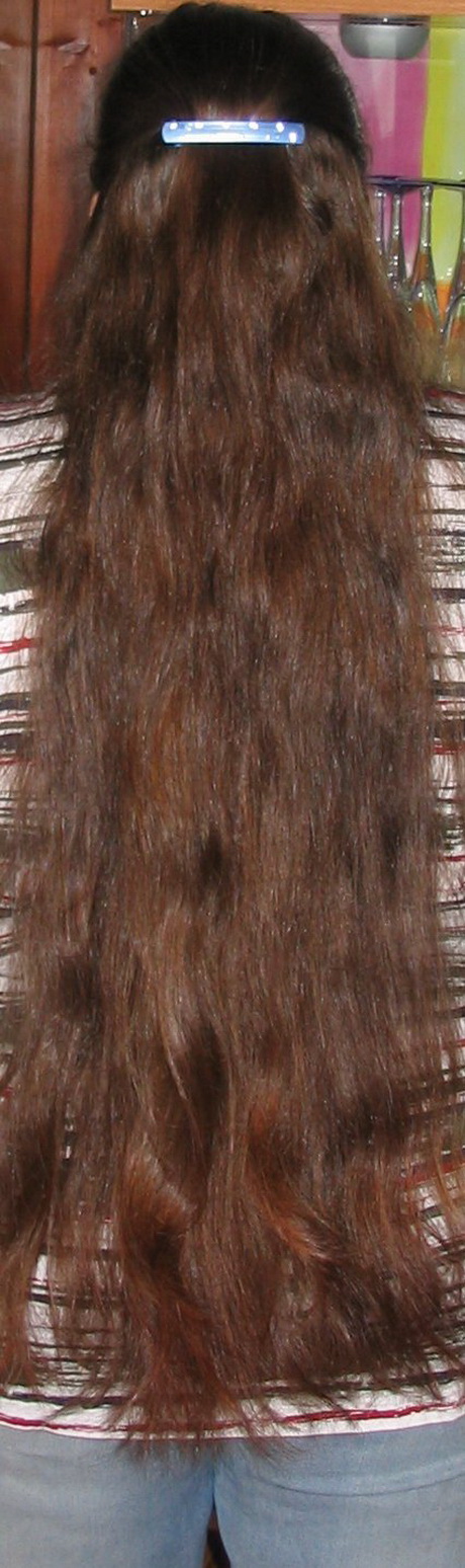 Ganz lange haare