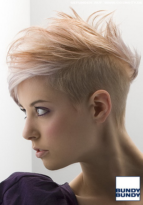 Kurzhaarfrisuren blond damen