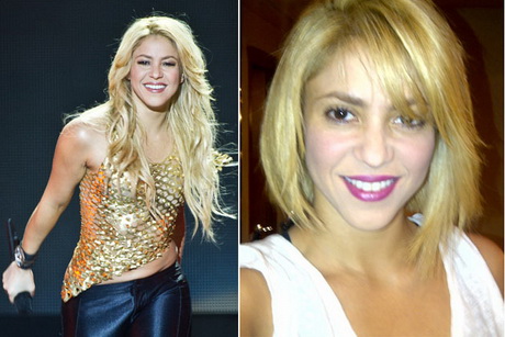 Shakira kurze haare