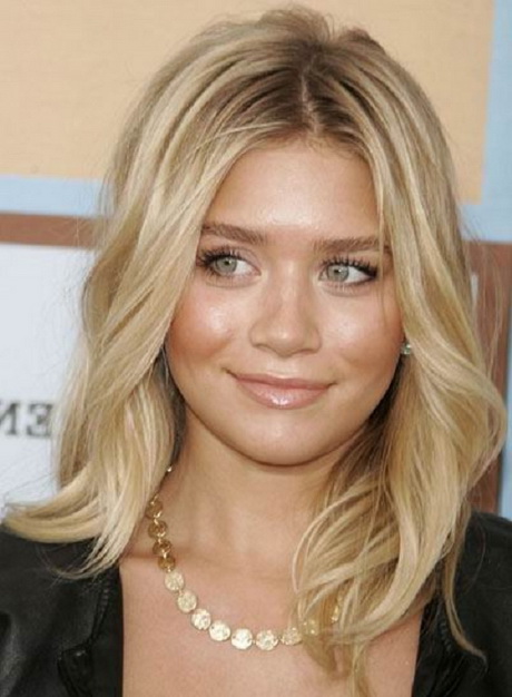 Blonde mittellange haare frisuren