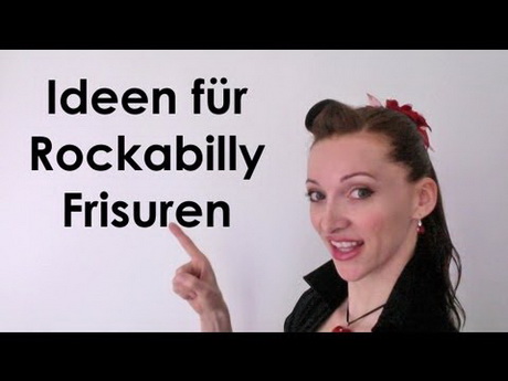 Einfache rockabilly frisur