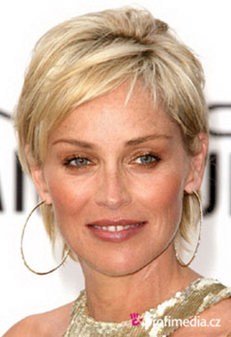 Kurzhaarfrisuren sharon stone