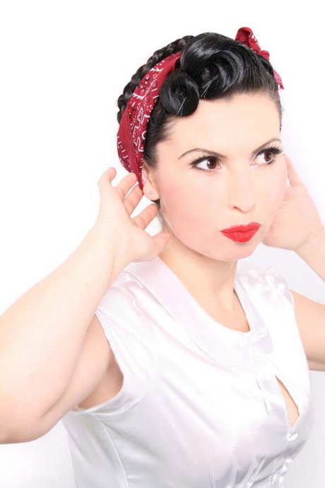 Rockabilly frisuren bandana