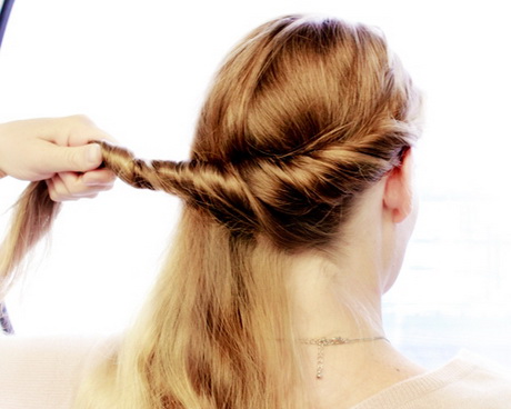 Einfache schnelle frisuren für lange haare