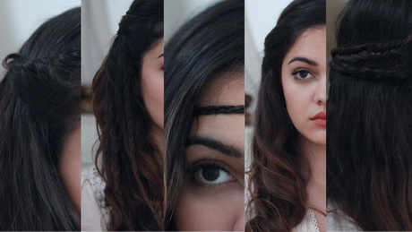 FRISUREN für OFFENE HAARE Alltag | Schule | Uni | Arbeit | Freizeit ...  width=