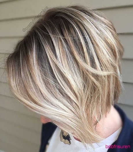 Kurzhaarfrisuren damen 2018 blond