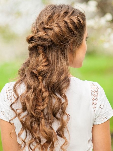 Flechtfrisuren am kopf entlang