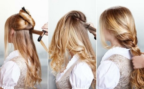 Haare hinten flechten