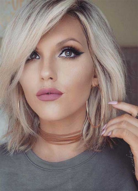 Blonde bob frisuren 2018