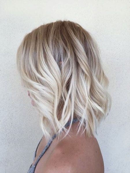 Blonde bob frisuren 2018