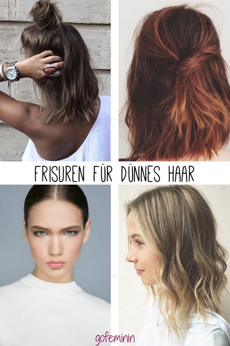 Einfache frisuren für mittellanges dünnes haar