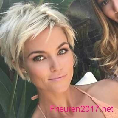 Kurzhaarfrisuren damen 2017 blond