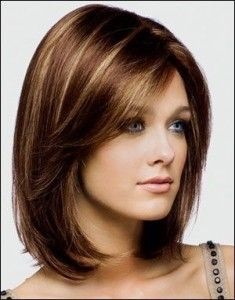 Moderne halblange frisuren