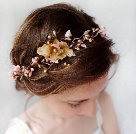 Braut haarschmuck blumen