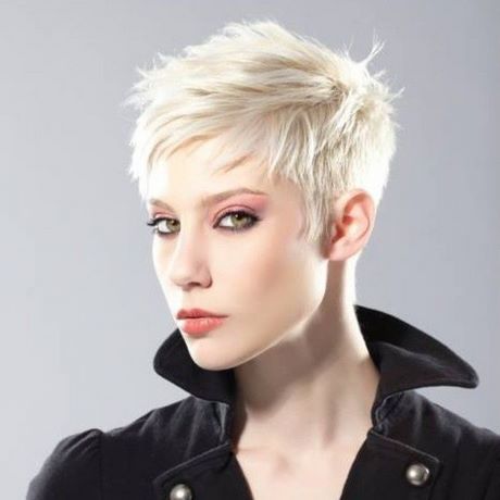 Frisuren kurz damen blond