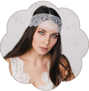 Haarband vintage hochzeit