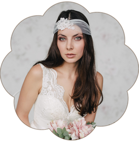 Haarband vintage hochzeit