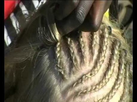 Afro haare flechten