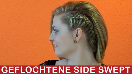 Flechtfrisuren seitlich am kopf