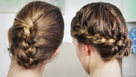 Frisuren flechten lange haare