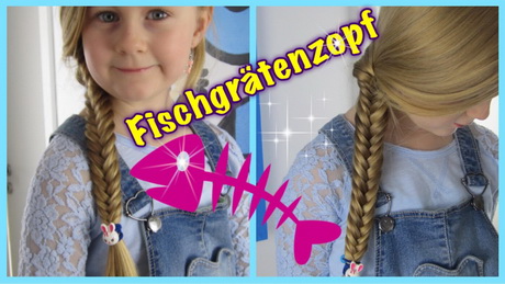 Haare flechten kinderfrisuren