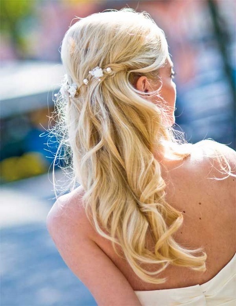 Frisur offene haare hochzeit