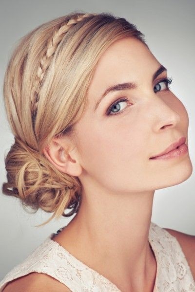 Frisuren mittellang hochzeit