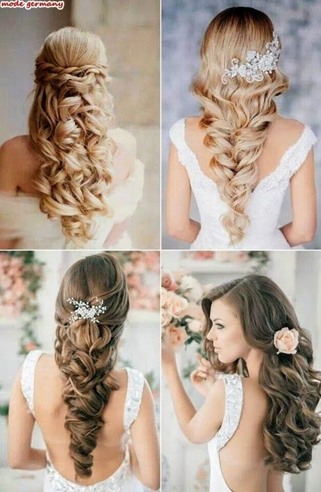 Halboffene frisuren hochzeit