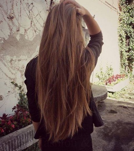 Stufen lange haare