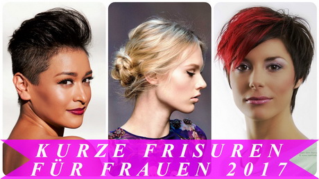 Frauen frisuren kurz 2017