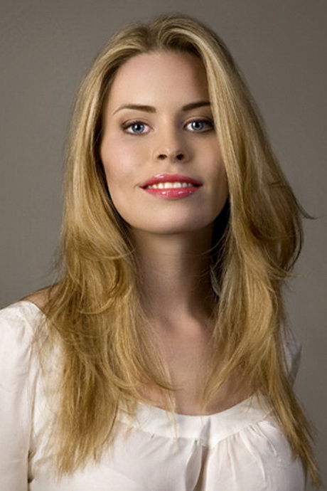 Blond lange haare