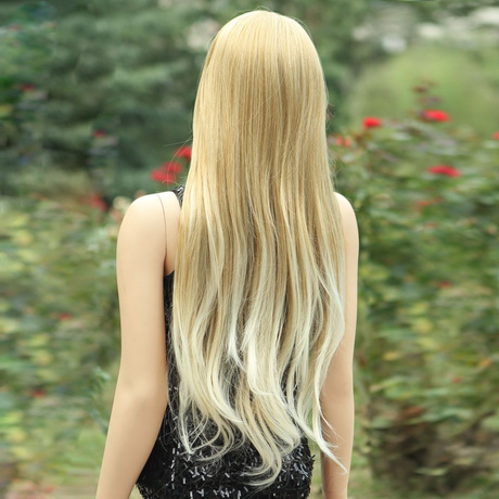 Blond lange haare