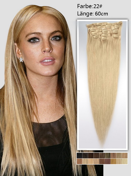 Blonde lange haare
