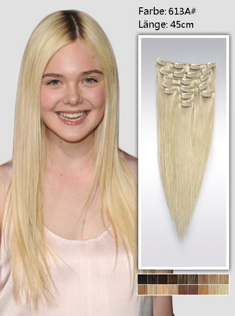 Blonde lange haare