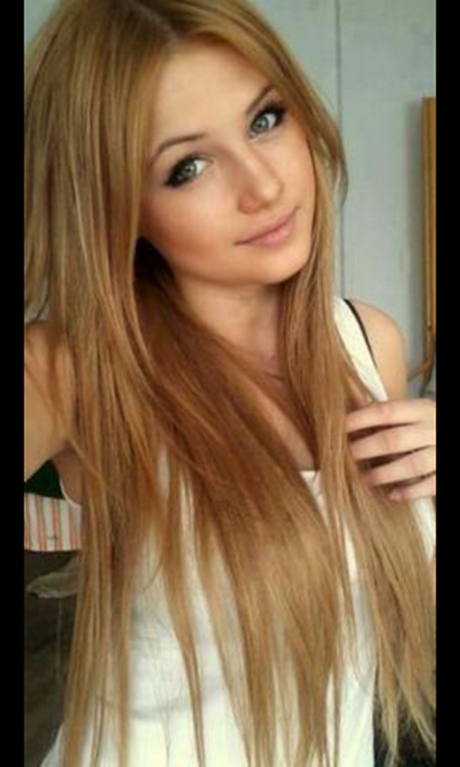 Braun blond haare