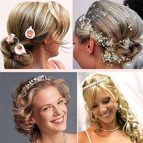 Brautfrisuren halblanges haar