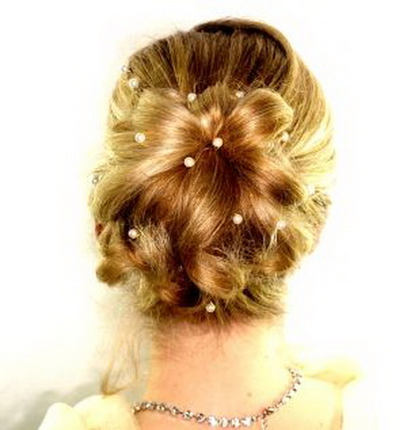 Brautfrisuren mit perlen