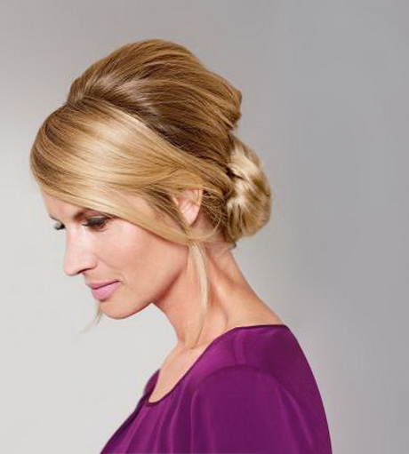 Einfache ballfrisuren für lange haare