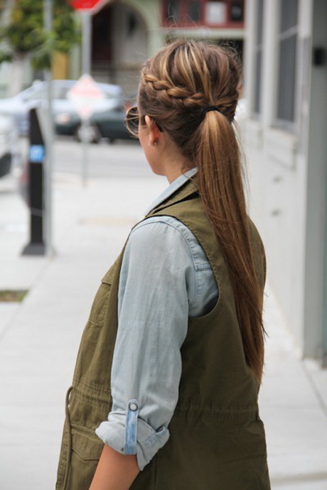 Einfache haar frisuren