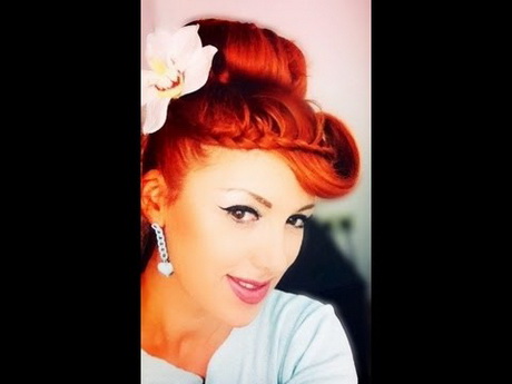 Einfache rockabilly frisuren