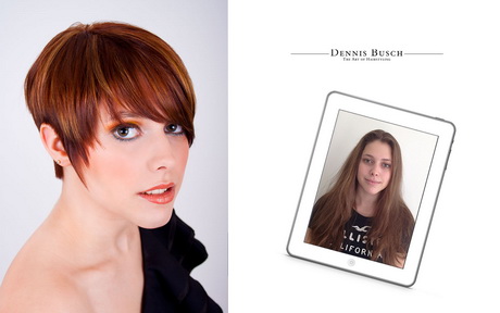 Friseur vorher nachher