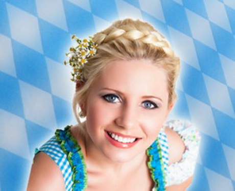 Frisur für oktoberfest