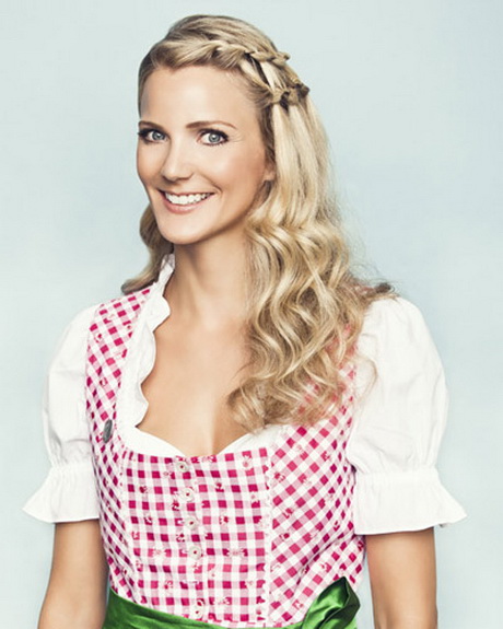 Frisur zu dirndl