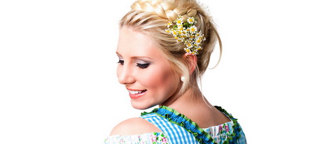 Frisur zum dirndl